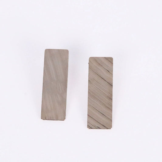 Cymbal Earrings - Long Bar