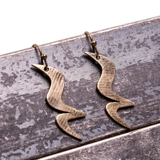 Cymbal Dangle Earrings - Rest