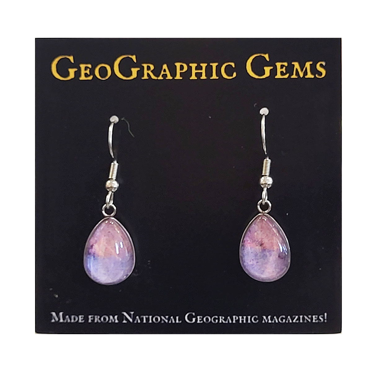 GeoGraphic Gems Single Drop Earrings GG312