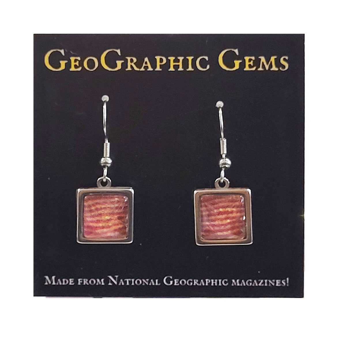 GeoGraphic Gems Single Drop Earrings GC207