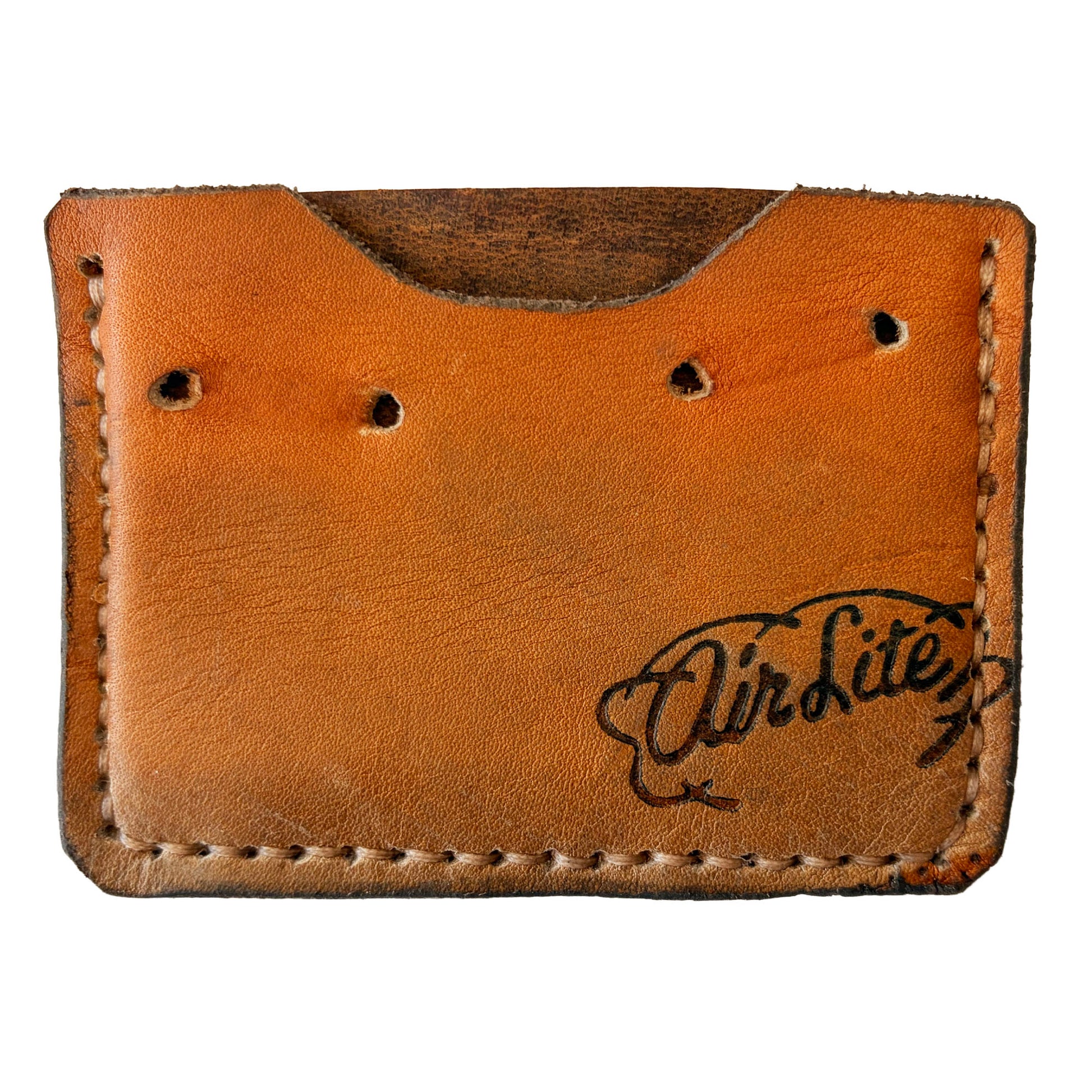 Leather Baseball Glove Wallet - Ivan Rodriguez Minimalist