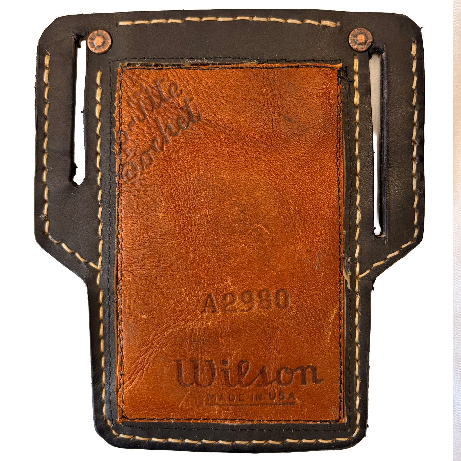 Leather Baseball Glove Phone Holster