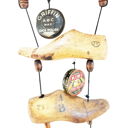 Re-Purposeful Kinetic Sculpture - Shoe Shine