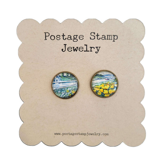 Postage Stamp Cufflinks