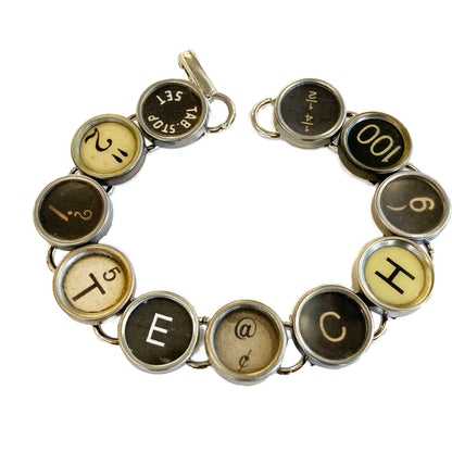 Typewriter Key Bracelet - TEACH