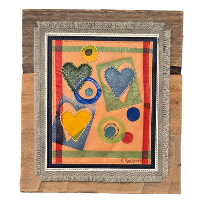 Reimagined Plastics - Three Hearts