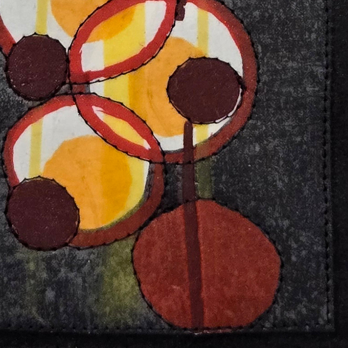 Reimagined Plastics - Red Circles w/ Black