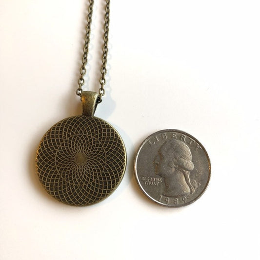 Postage Stamp Necklace - 1993 USA Elvis Presley