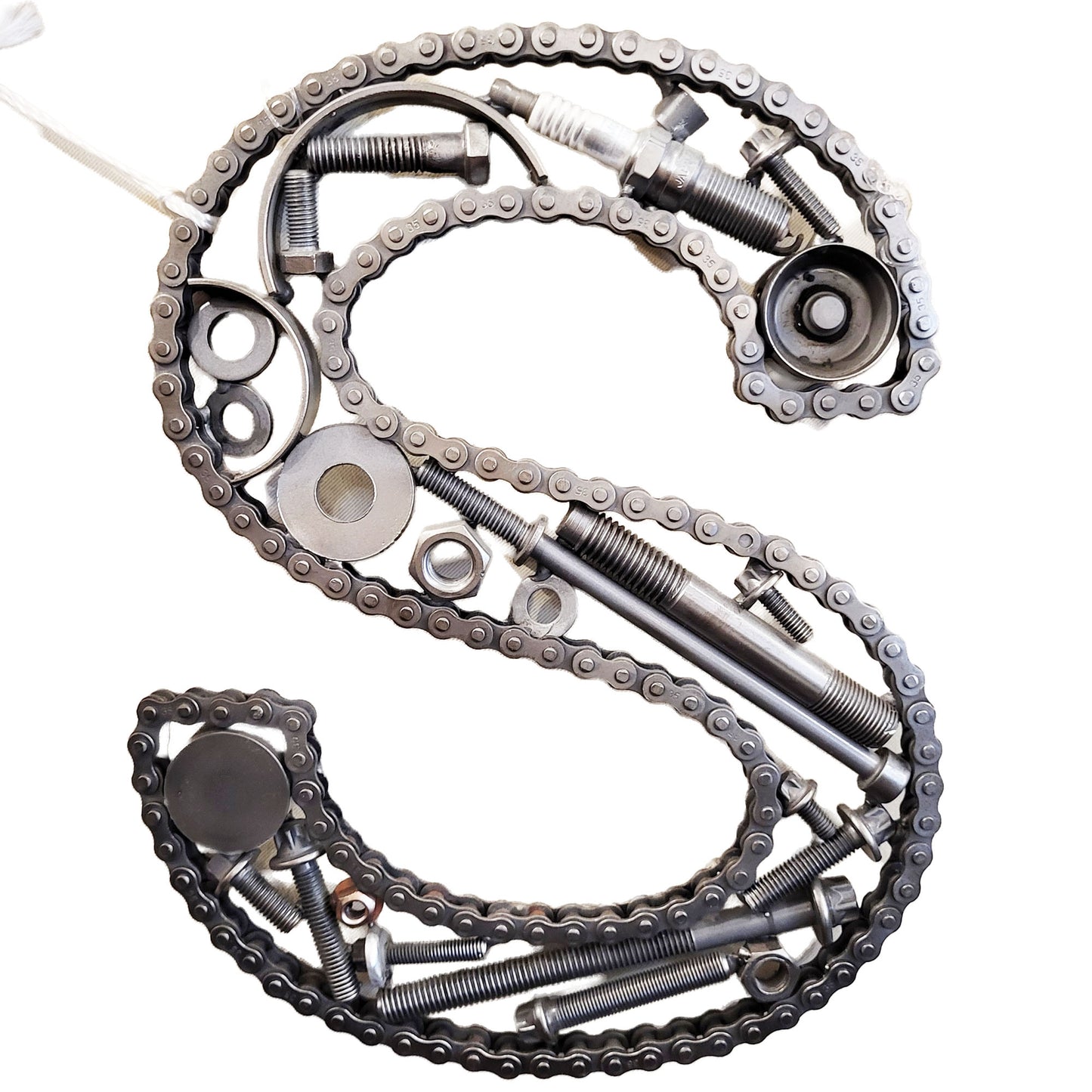 CLEARANCE: Mechanical Parts Letter S - 10-inch