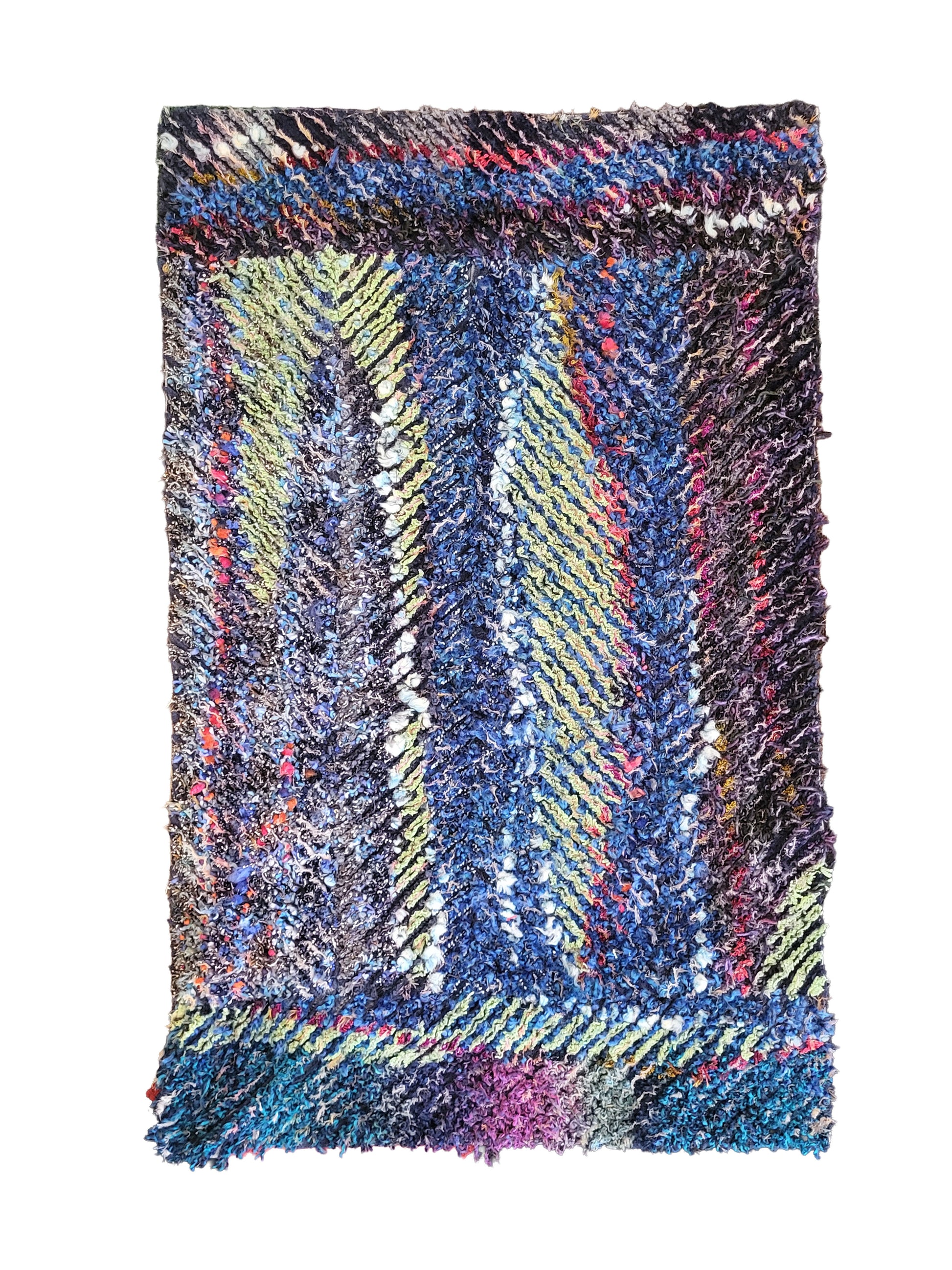 Recycled Fabric Chenille Rug - #25-10 (30" x 47")