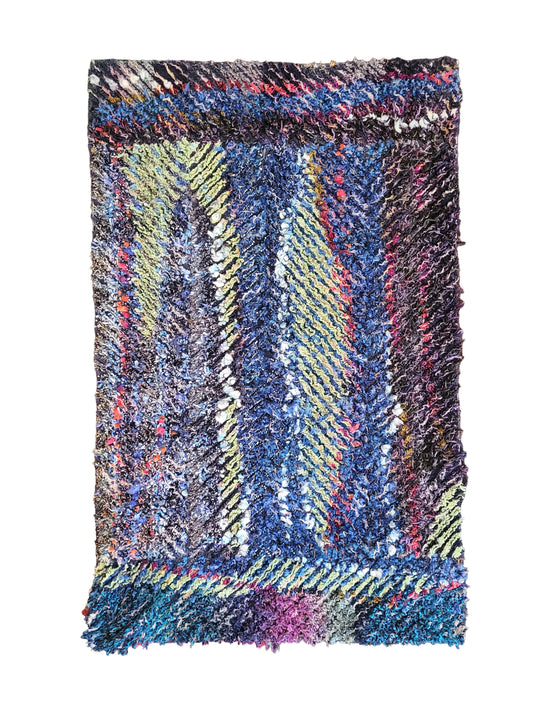 Recycled Fabric Chenille Rug - #25-10 (30" x 47")