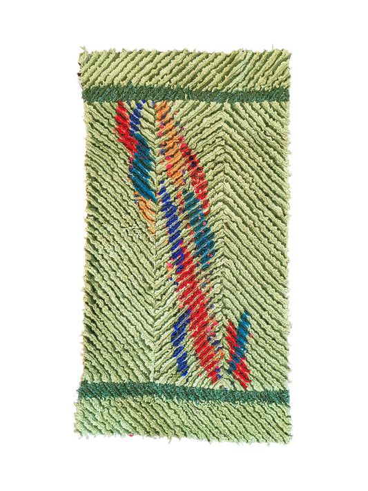 Recycled Fabric Chenille Rug - #26-01 (24" x 44")