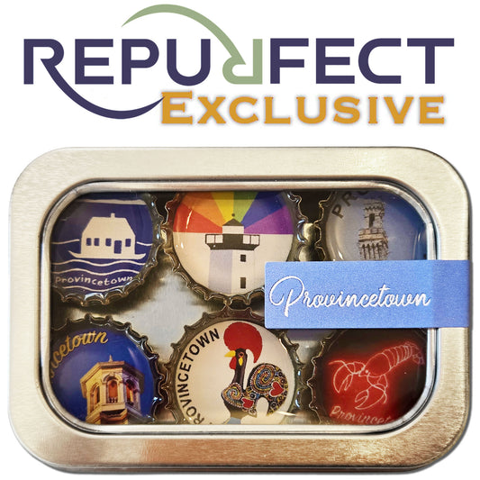 Bottle Cap Magnets - Provincetown