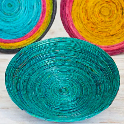 Newspaper Round Bowl XL
