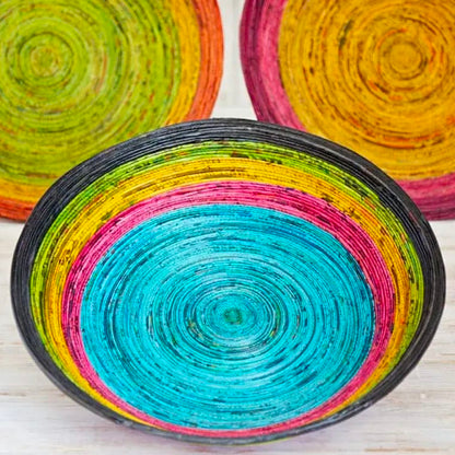 Newspaper Round Bowl XL