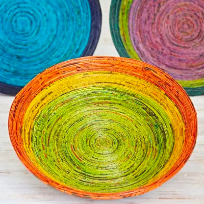 Newspaper Round Bowl XL
