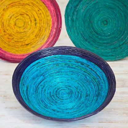 Newspaper Round Bowl XL