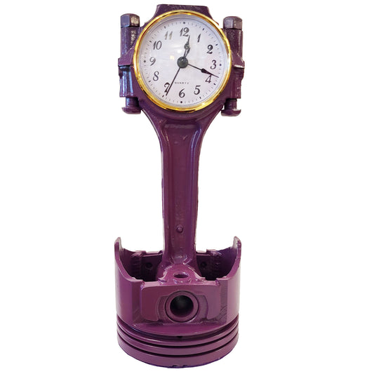 Piston Clock - Purple Mopar