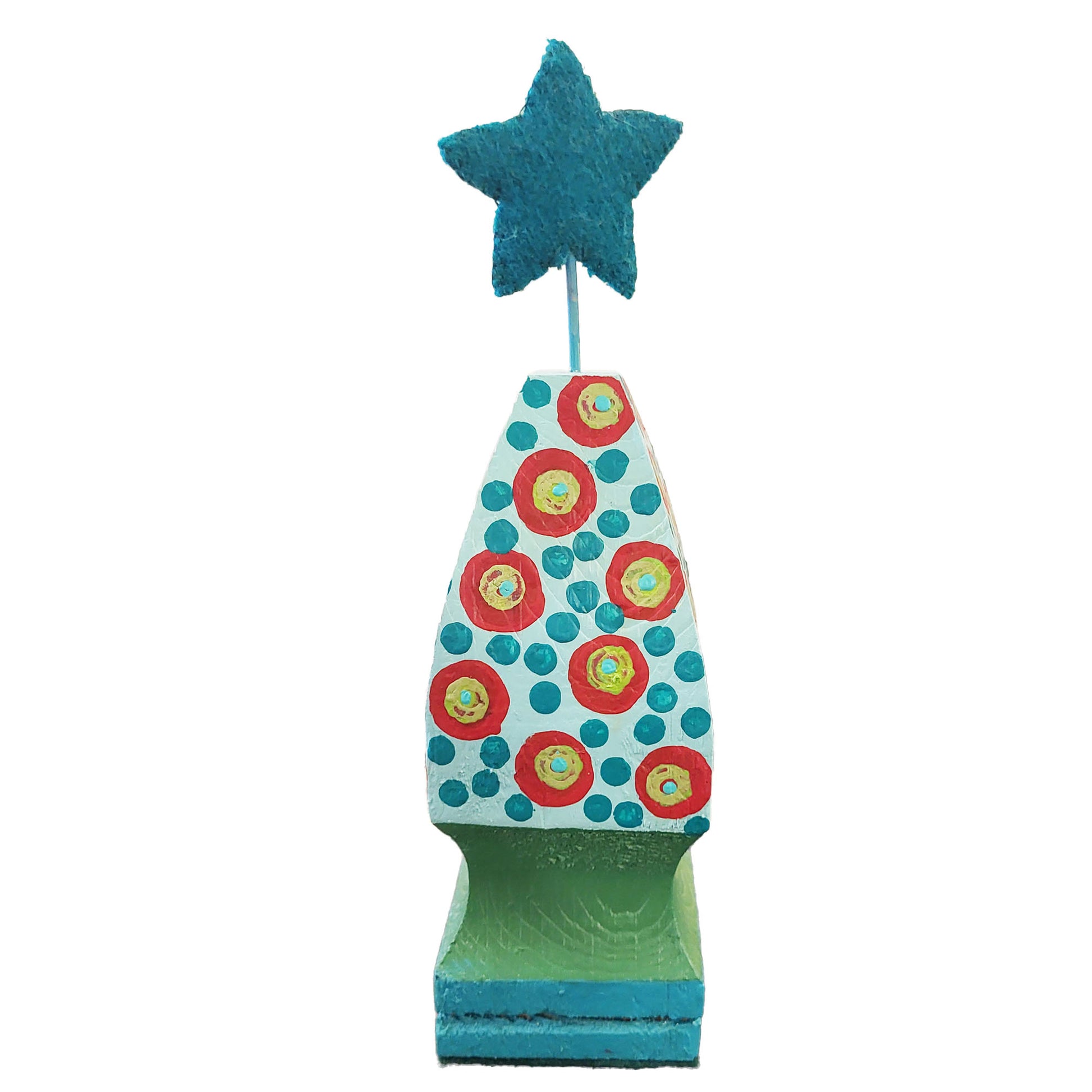Fence Post Cap Christmas Trees Tall Tree 9