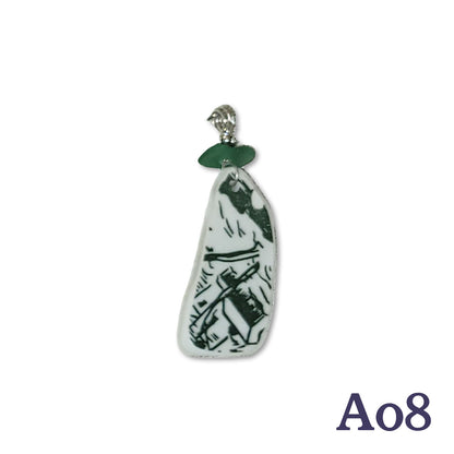 Pottery Pendant A08