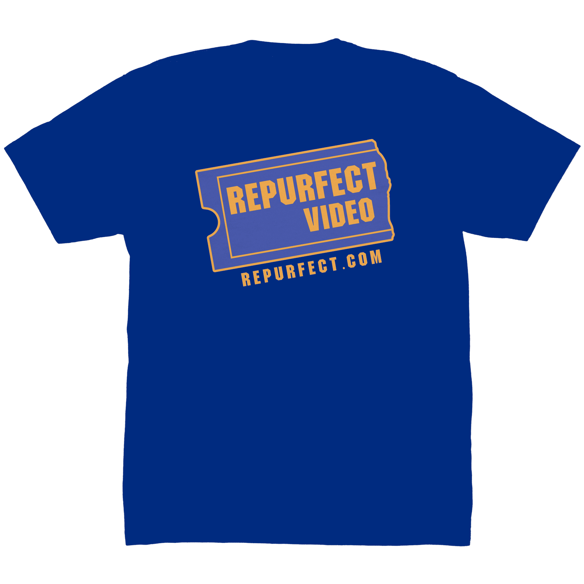 Re-Shirts - Repurfect Video Men's Cut Royal