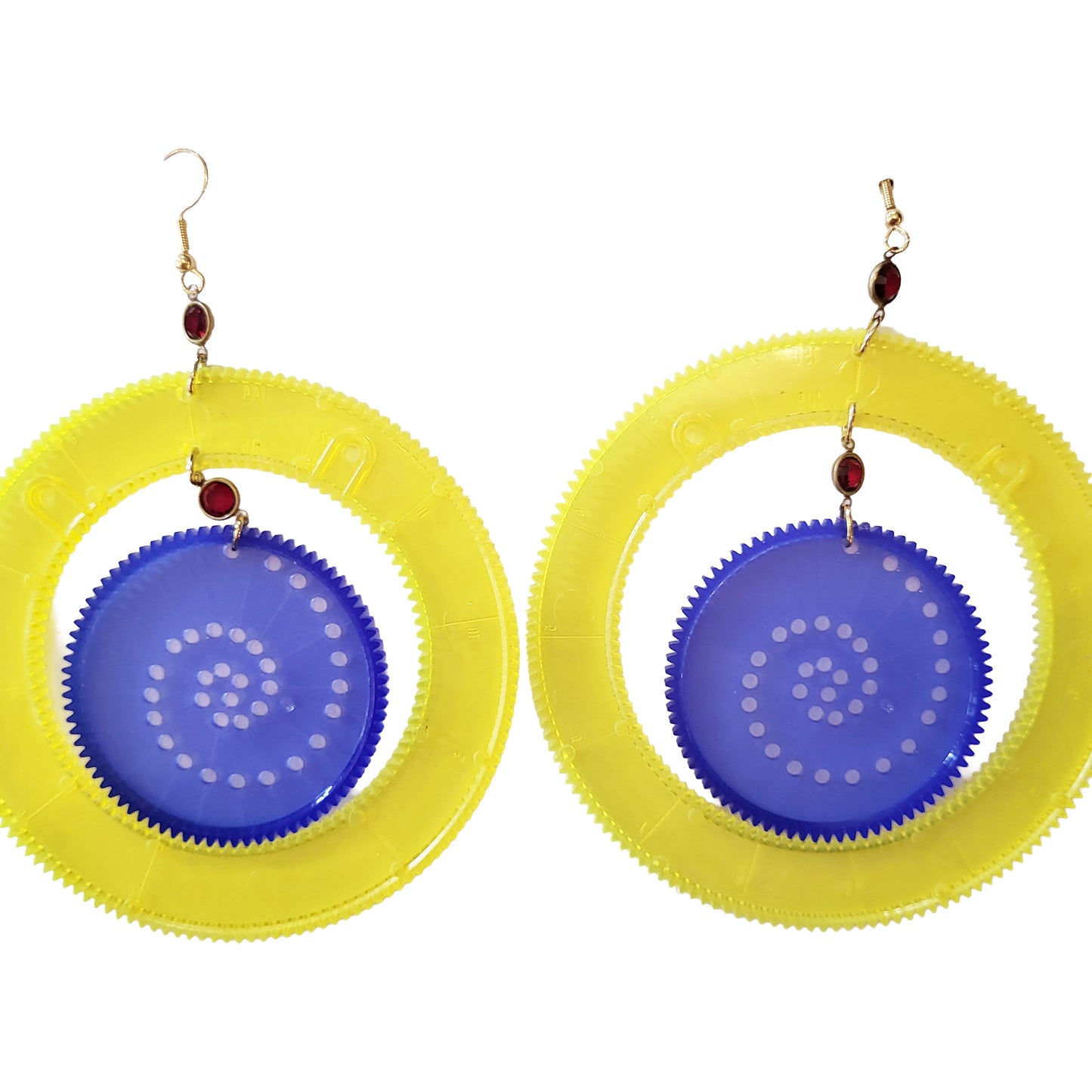 Spirograph Earrings 401