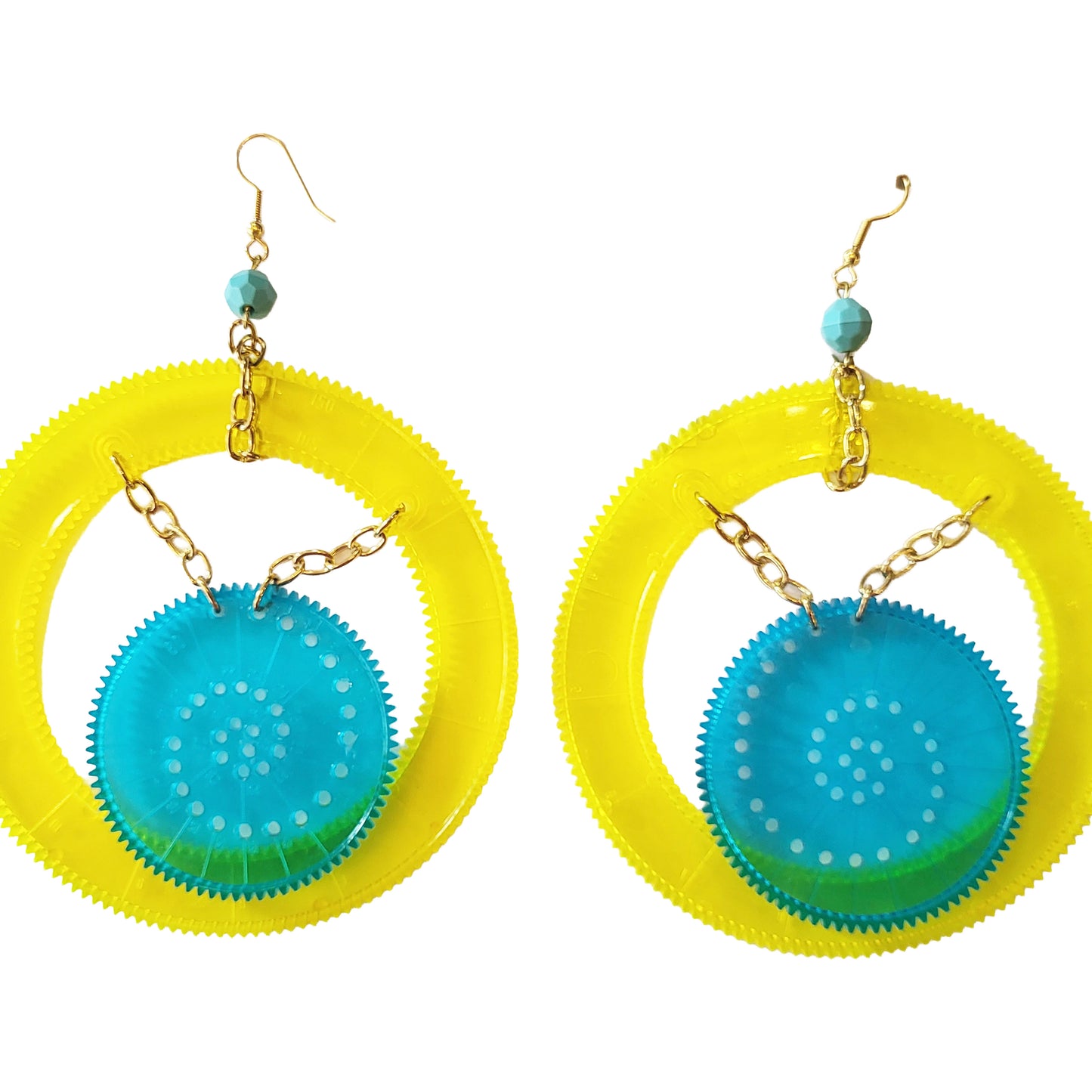 Spirograph Earrings 402