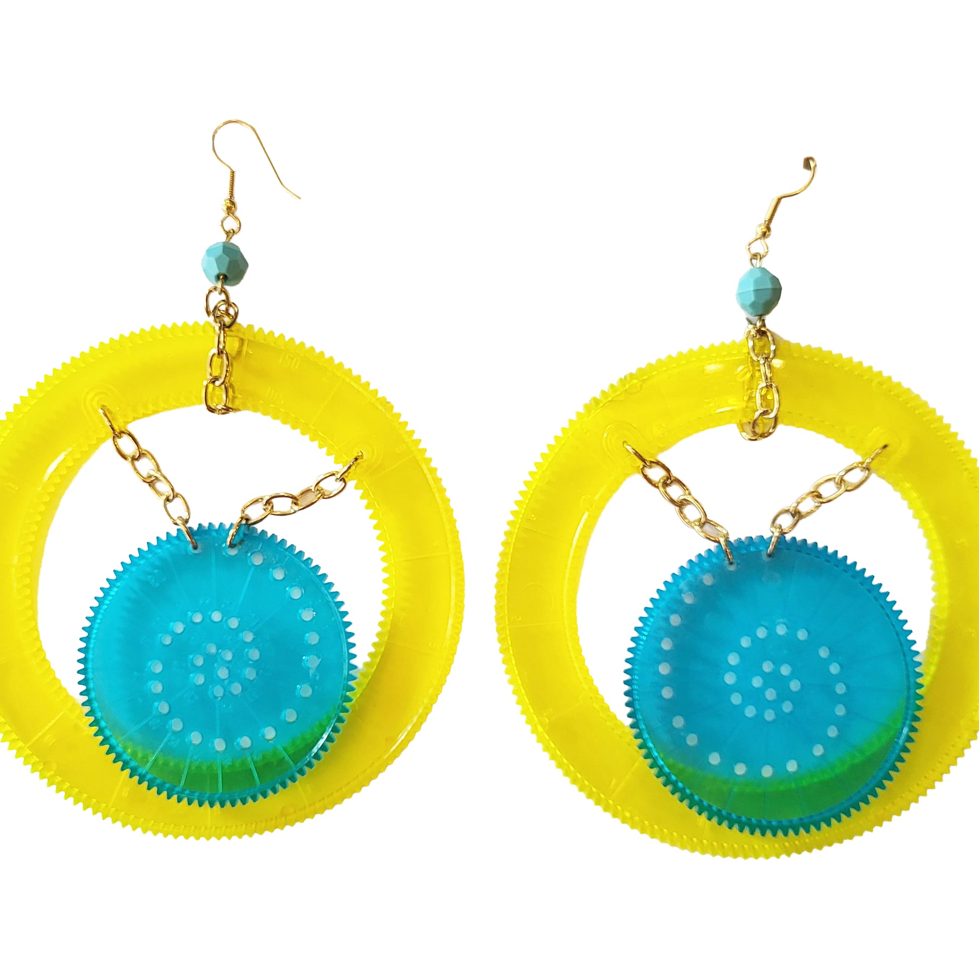 Spirograph Earrings 402