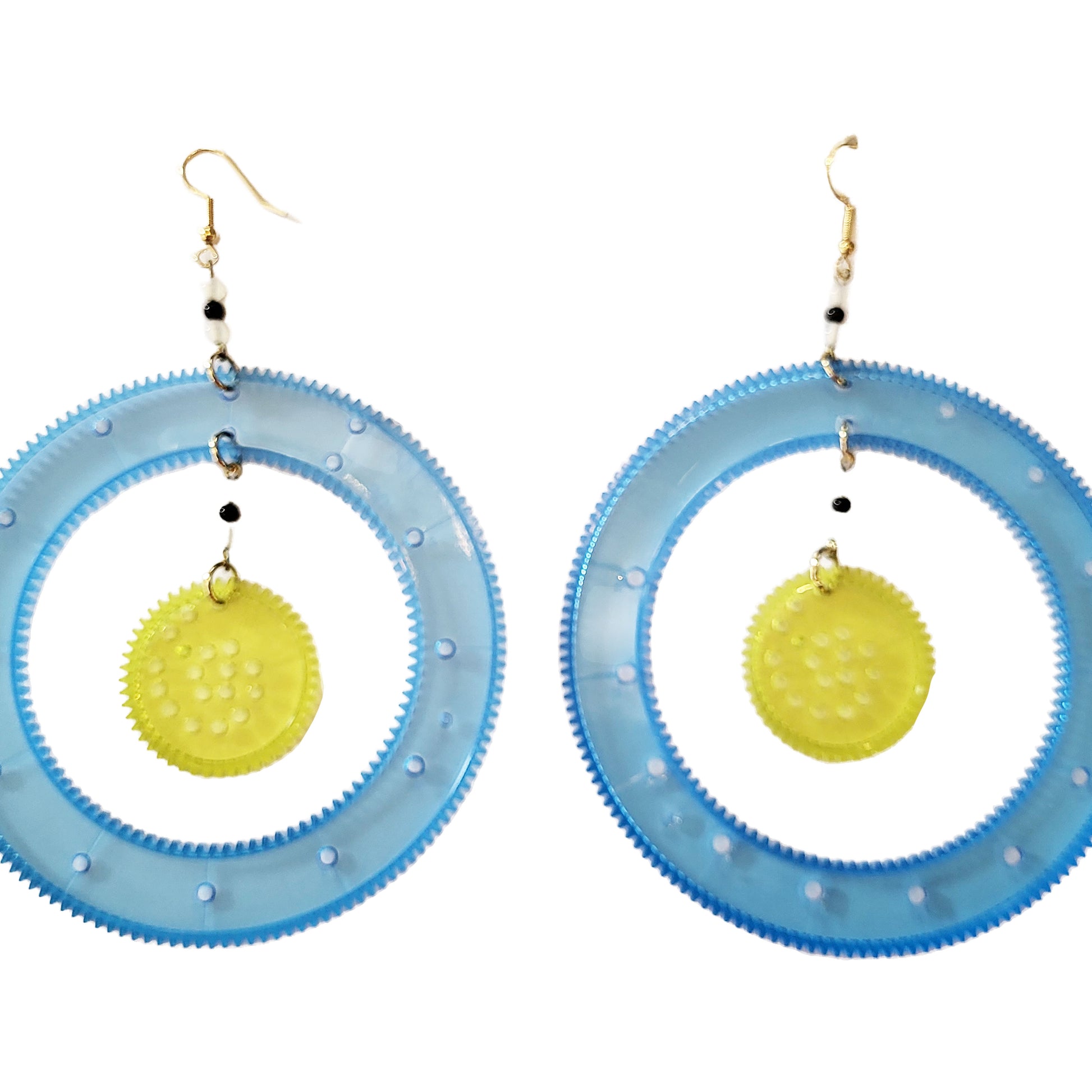 Spirograph Earrings 406