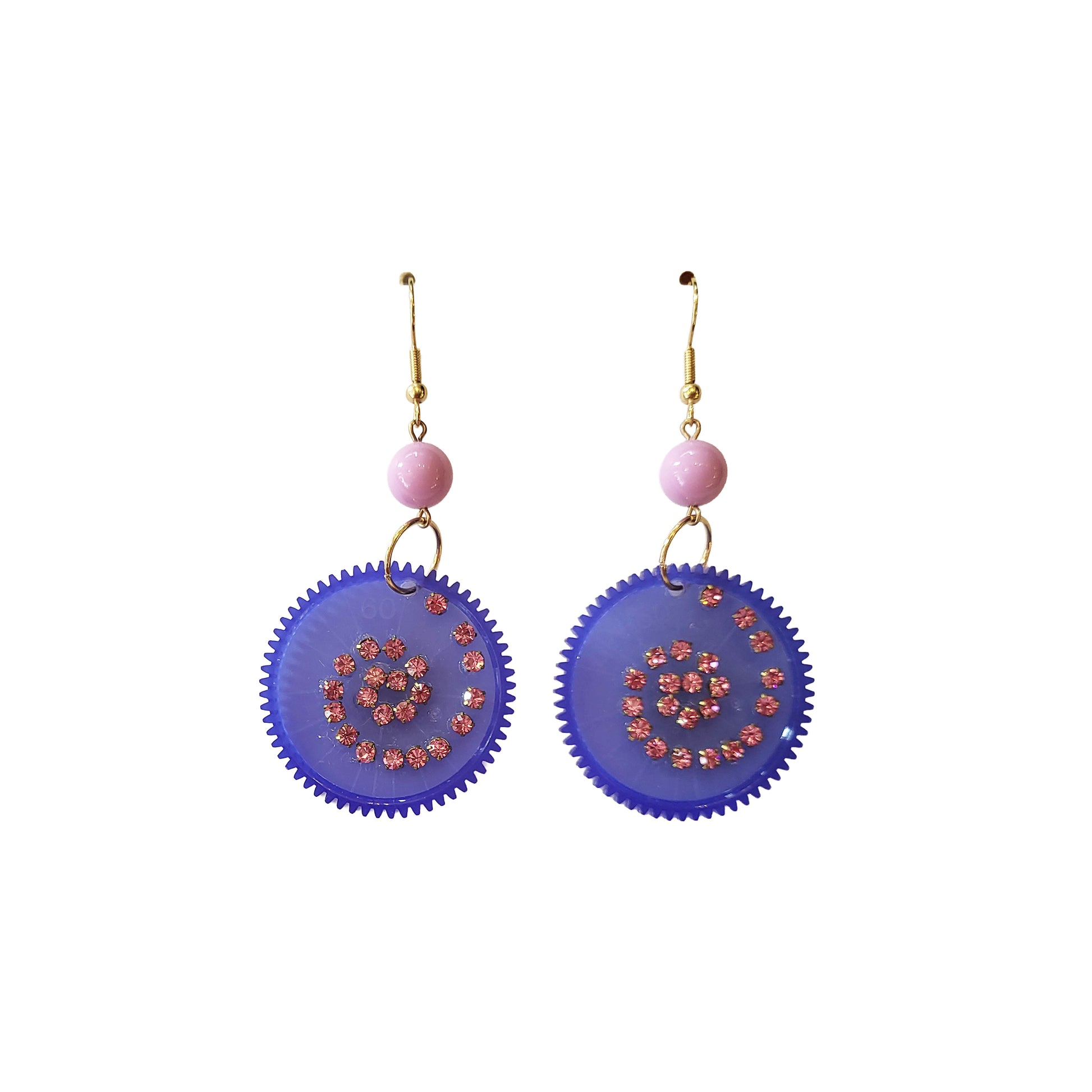 Spirograph Earrings 411