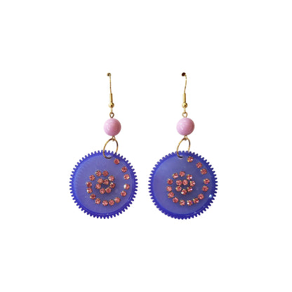 Spirograph Earrings 411