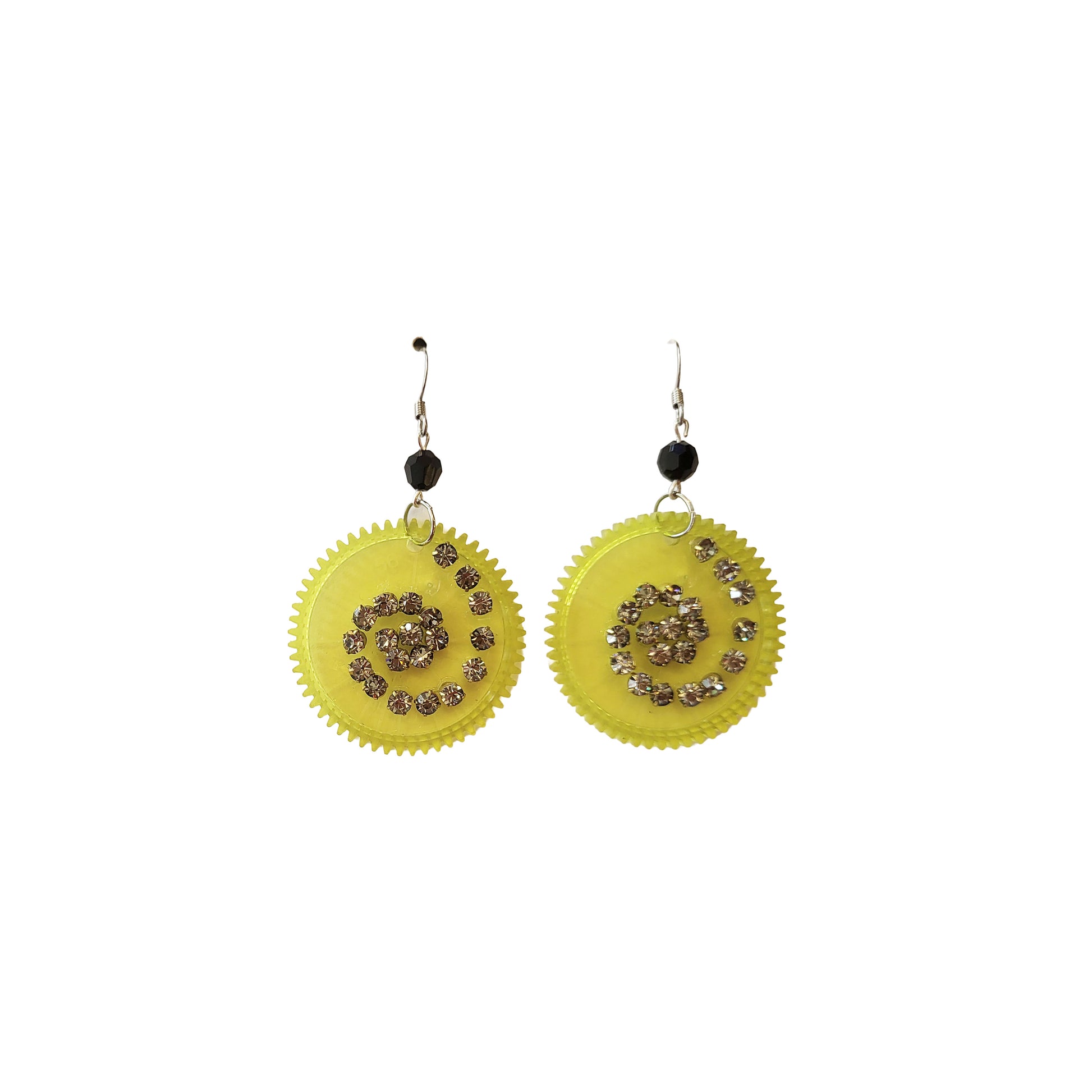 Spirograph Earrings 414