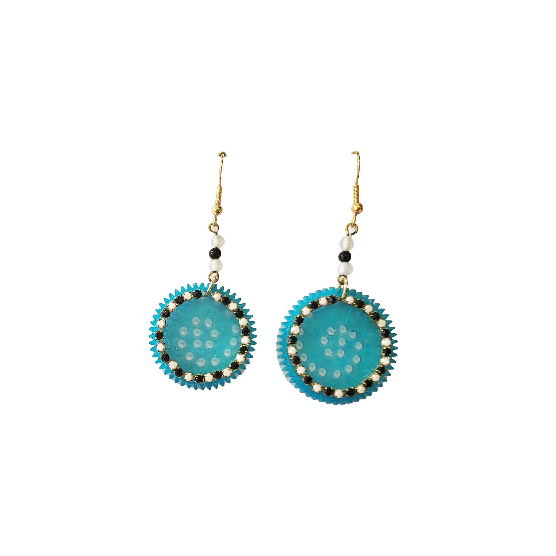 Spirograph Earrings 416