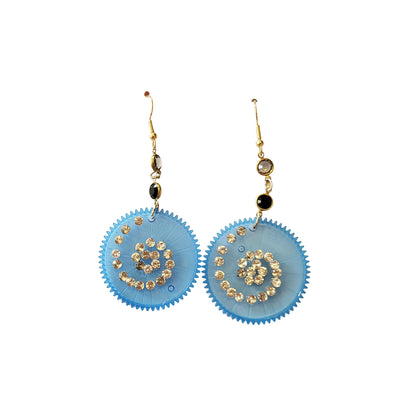 Spirograph Earrings 420