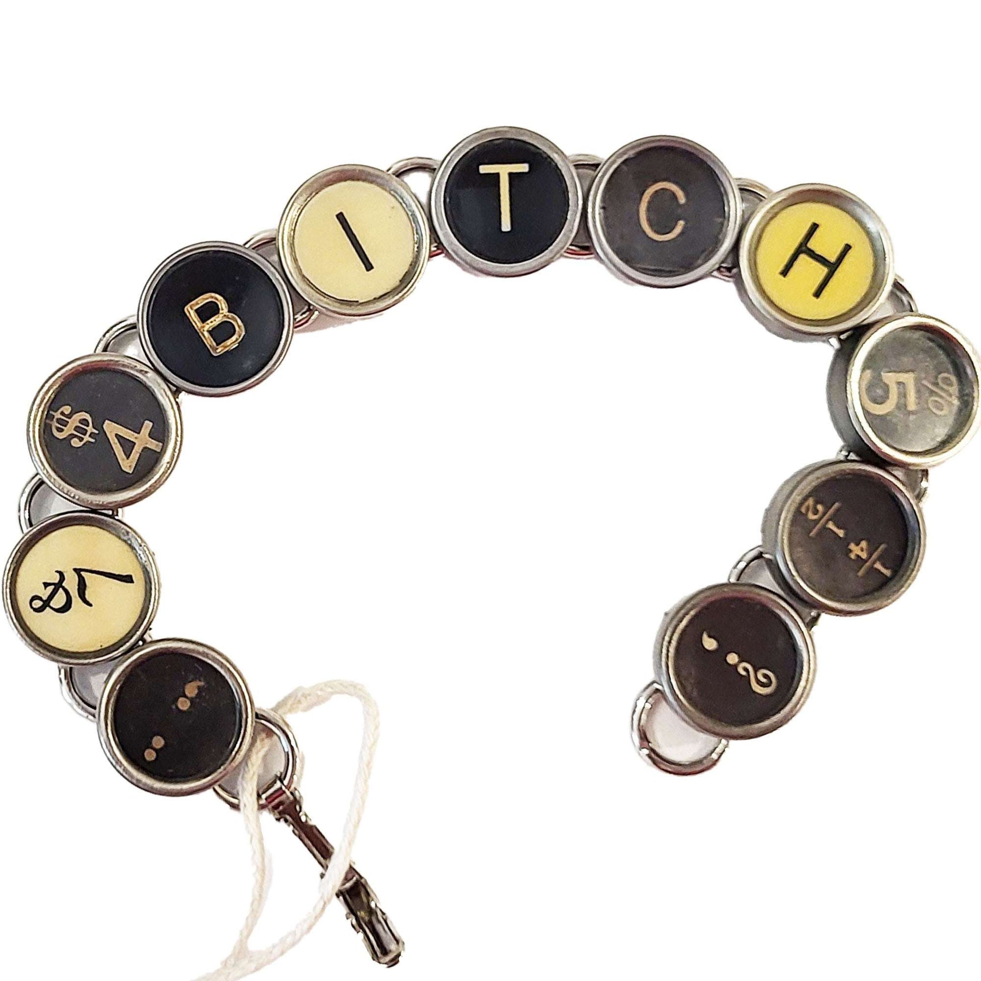 Typewriter Key Bracelet - Messages (Pre-Order)