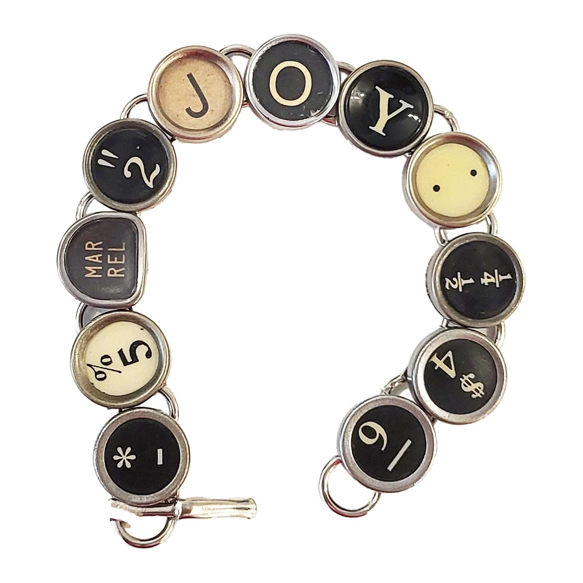 Typewriter Key Bracelet - Messages (Pre-Order)