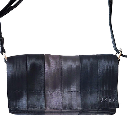 Seat Belt Handbag (Myah) Dark Shades