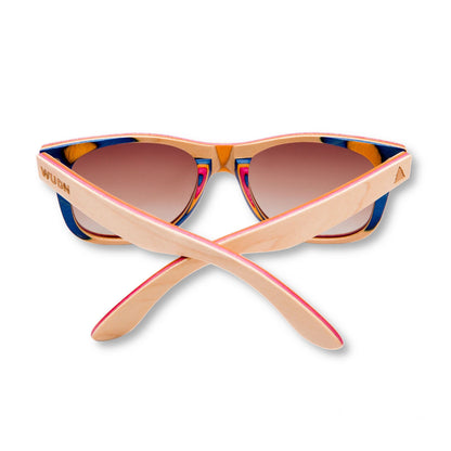 Skatedeck Sunglasses - Kickflip Natural