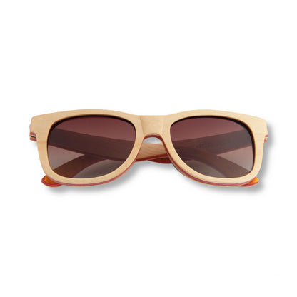 Skatedeck Sunglasses - Kickflip Natural