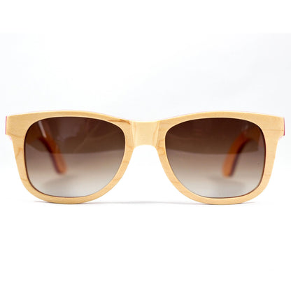 Skatedeck Sunglasses - Kickflip Natural