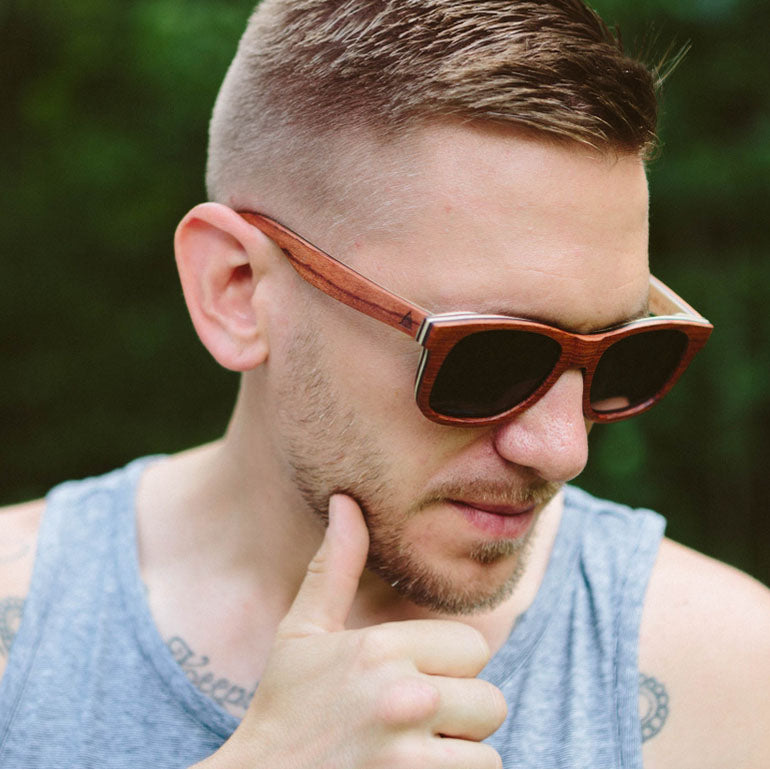 Skatedeck Sunglasses - Jetty Ledge Brown