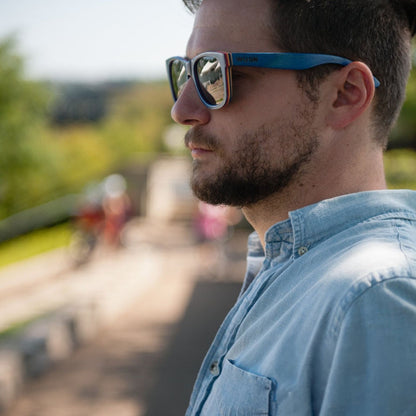 Skatedeck Sunglasses - Escalator Blue