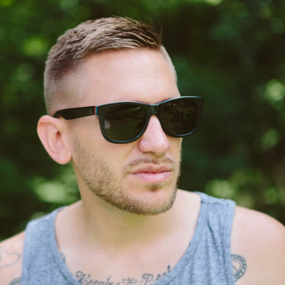 Skatedeck Sunglasses - Ollie Black