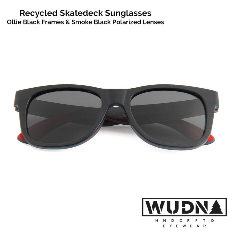 Skatedeck Sunglasses - Ollie Black