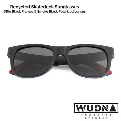 Skatedeck Sunglasses - Ollie Black