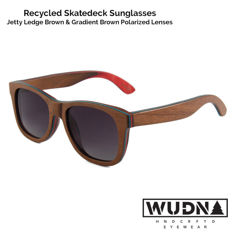 Skatedeck Sunglasses - Jetty Ledge Brown
