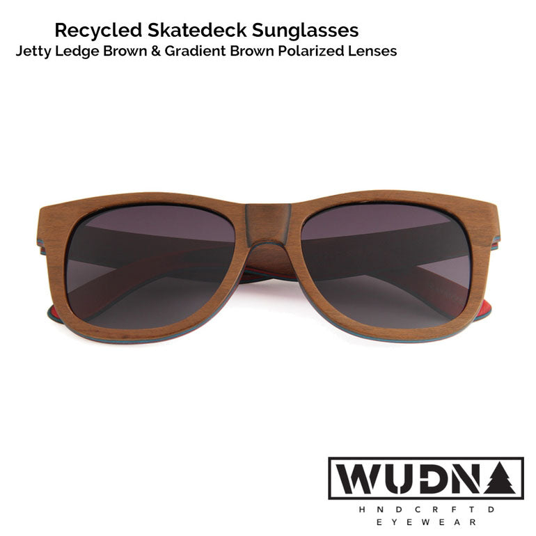 Skatedeck Sunglasses - Jetty Ledge Brown