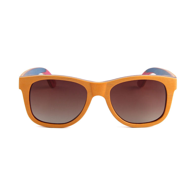 Skatedeck Sunglasses - Halfpipe Orange