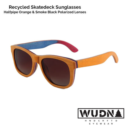 Skatedeck Sunglasses - Halfpipe Orange