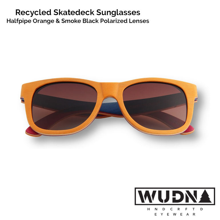 Skatedeck Sunglasses - Halfpipe Orange